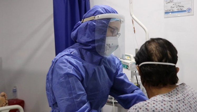 En el hospital de Ocaña se activa la alarma amarilla para atender a los pacientes por efecto de la ola invernal./ Foto:Cortesía.