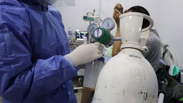 En el hospital de Ocaña se activa la alarma amarilla para atender a los pacientes por efecto de la ola invernal./ Foto:Cortesía.