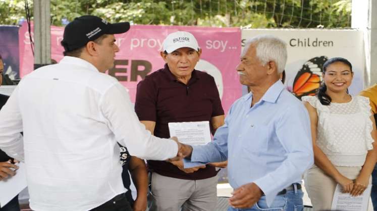 Asignados recursos para los convenios solidarios en Ocaña. / Foto Cortesía