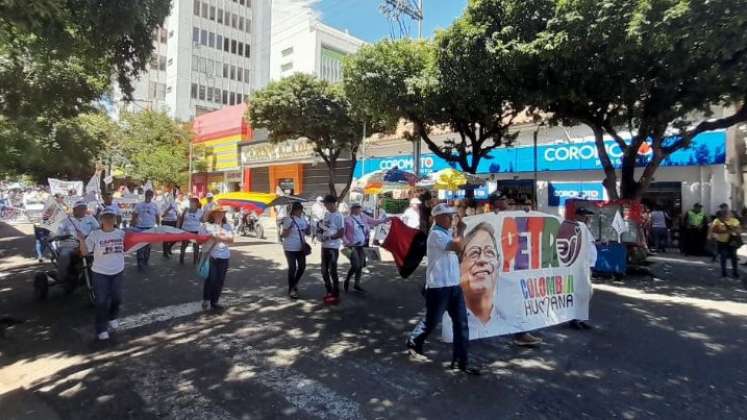 Simpatizantes de la Colombia Humana se sumaron 