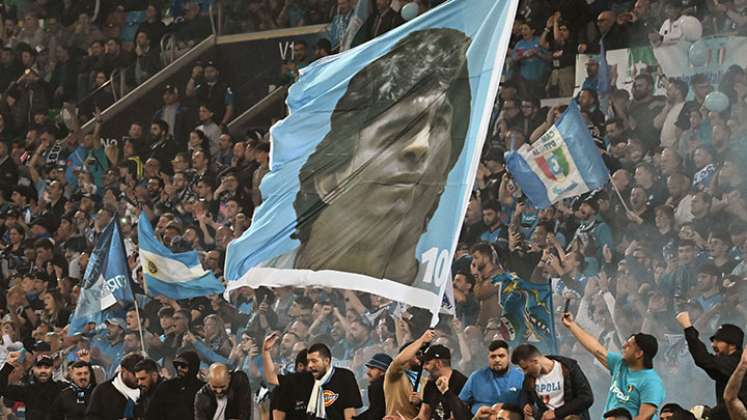 Napoli, Diego Maradona. 