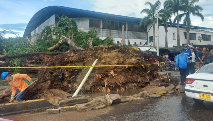 Emergencia en Ocaña por torrencial aguacero