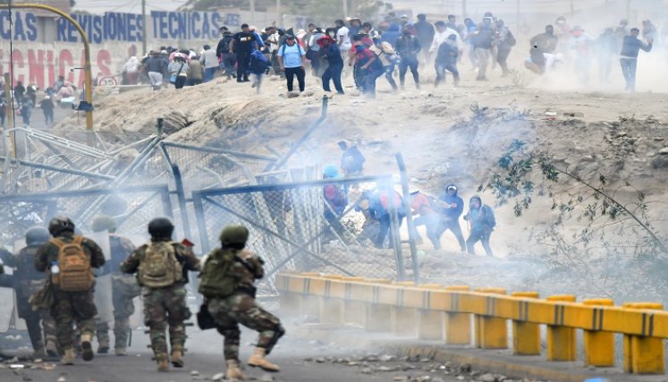 Protestas en Perú
