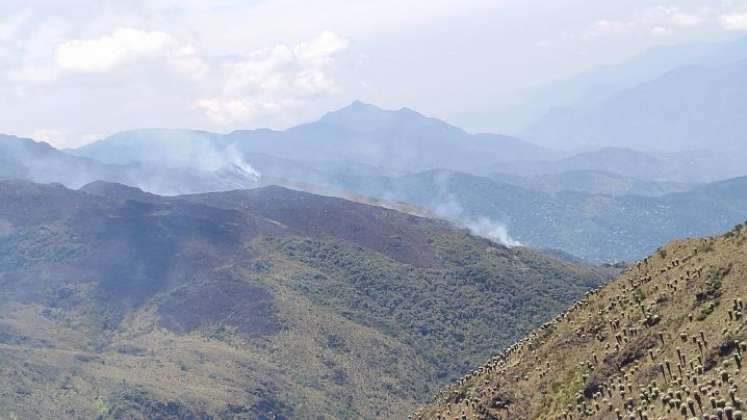 Incendios forestales causan  alarma en Norte de Santander