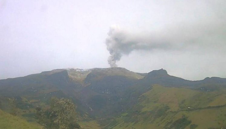 Volcán Nevado del Ruiz.