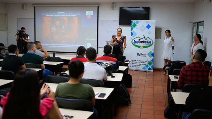 La capacitación será teórico-práctico y permitirá generar un ejercicio para la mina. / Foto: Juan Pablo Cohen-La Opinión