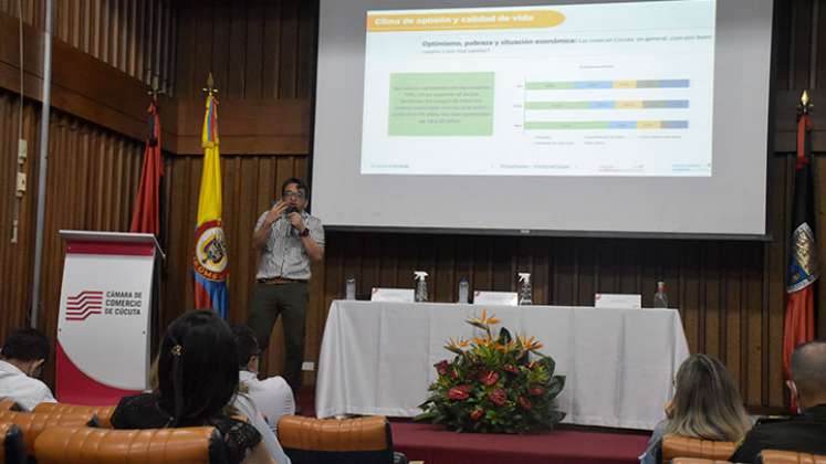 El coordinador de ‘Cúcuta Cómo Vamos’, Mario Zambrano, indicó que los resultandos servirán de insumo para quienes ejecutan e implementan políticas públicas. / Foto: Archivo