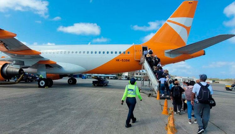 El cese de operaciones de Ultra Air y Viva Air generaron una crisis en el tráfico aéreo de pasajeros. / Foto: Colprensa