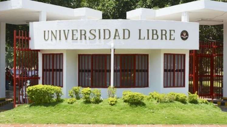 Entrada principal de la Universidad Libre de Cúcuta./Foto archivo