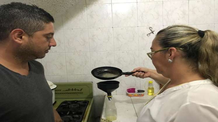 La iniciativa de recolectar los aceites usados de las cocinas en Ocaña ya tiene detractores./ Foto: Cortesía