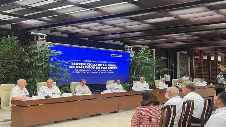 Eln en La Habana. / Foto: Colprensa