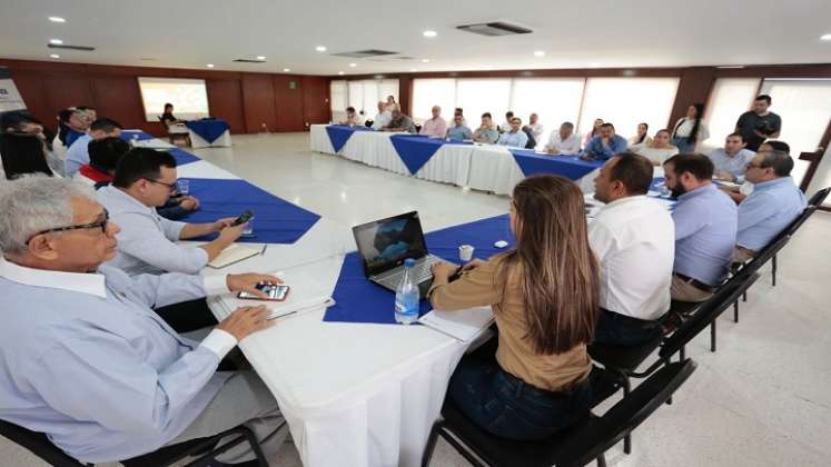 Los gremios económicos de Norte de Santander analizaron los efectos de la avalancha en el sector El Tarrita de Ábrego./ Foto: Cortesía.