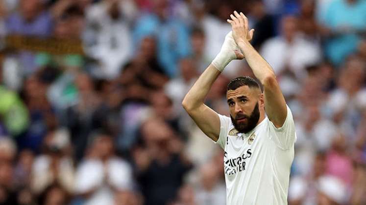 Karim Benzema, delantero francés que irá a Arabia Saudita. 