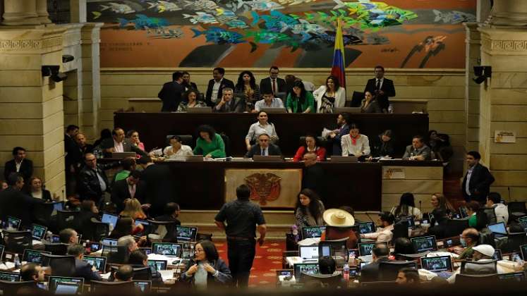 plenaria de la Cámara a la reforma de la salud 