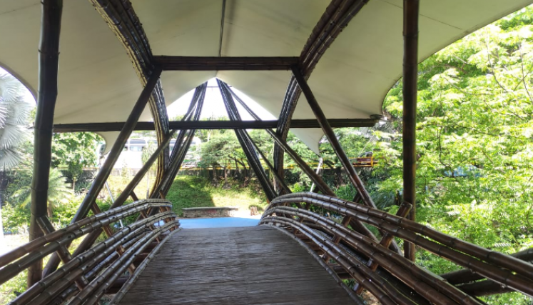 Puente de guadua