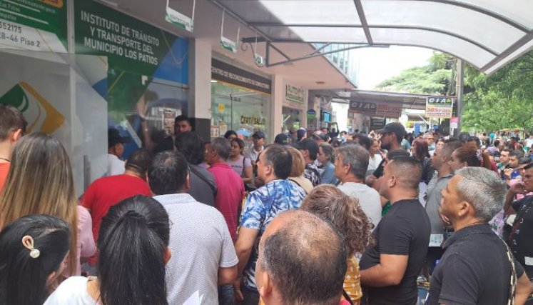 Secretarías de Tránsito colapsaron  por renovación de licencias