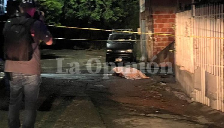 Asesinado en el barrio El Desierto 