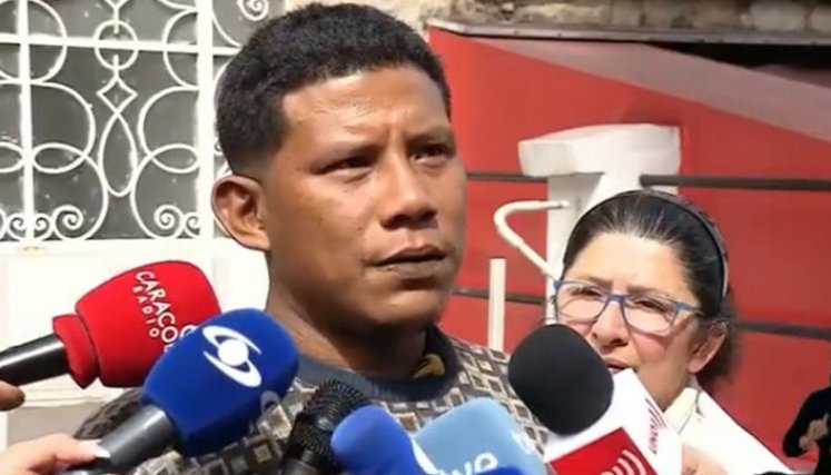 Manuel Ranoque, padre de los niños hallados en la selva.