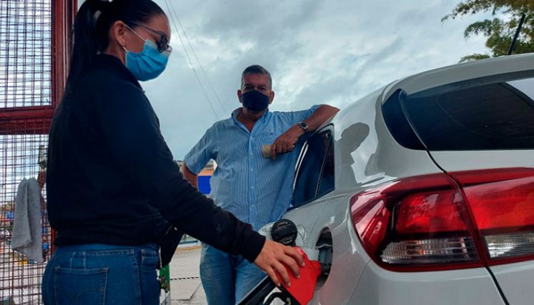 Norte de Santander, por ser frontera, goza de combustibles más baratos, alrededor de $2.000 menos respecto al precio nacional./ Foto Archivo