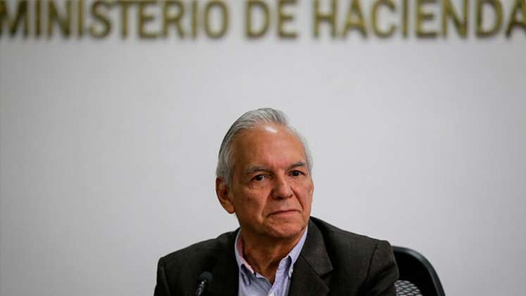 Ricardo Bonilla, ministro de Hacienda.Foto Colprensa