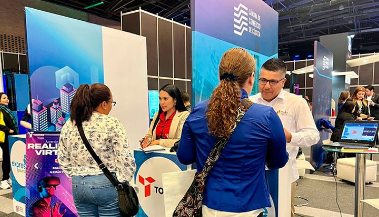 La feria fue un espacio propicio para lanzar productos. Foto Cortesía
