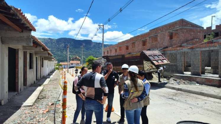 En marcha, construcción de 128 viviendas en Gramalote