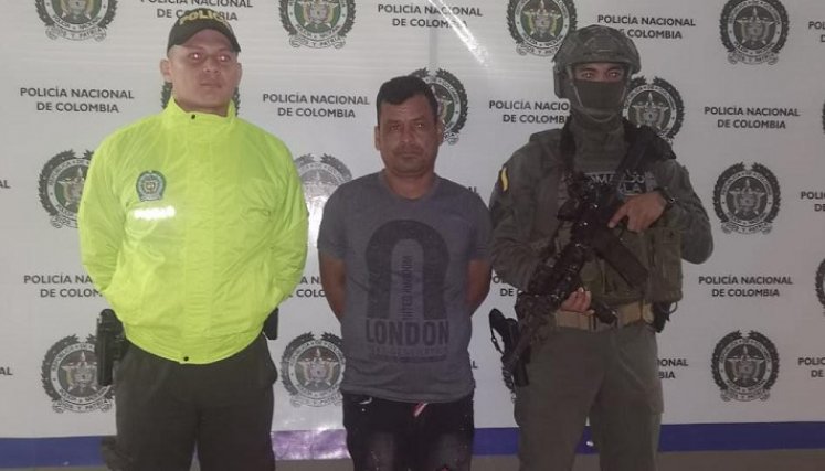 Gaitanista capturado.