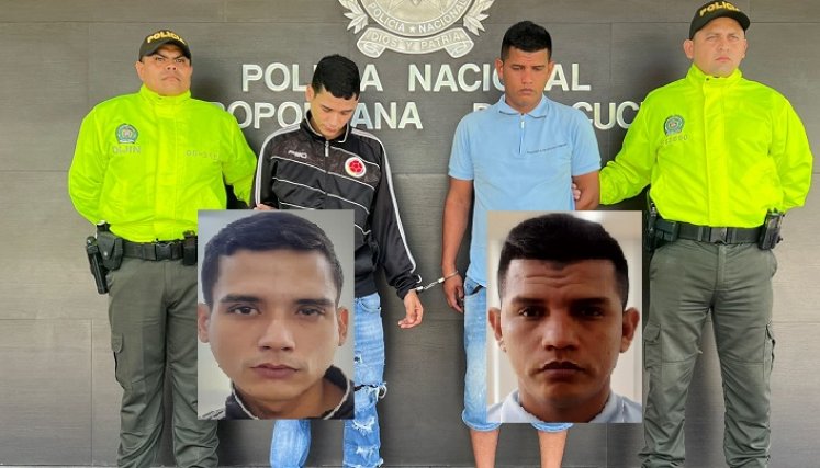 homicidas capturados.
