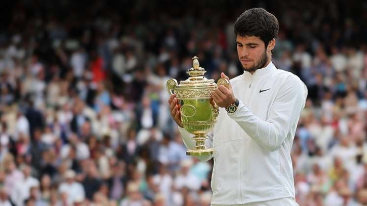 El español Carlos Alcaraz, es el nuevo campeón del Abierto de Wimbledon.