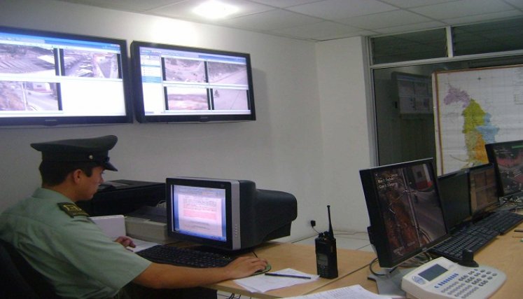 Las 104 cámaras de seguridad de Ocaña están fuera de servicio por el hurto de la fibra óptica. /Foto: La Opinión.