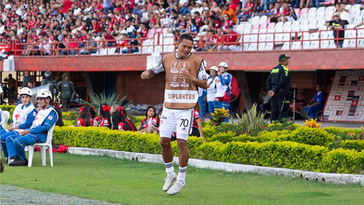 Carlos Bacca, delantero de Junior. 