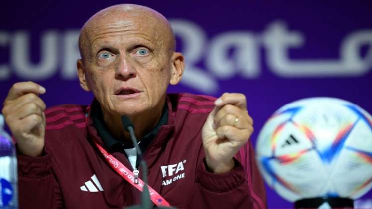  Pierluigi Collina. / Foto: AFP