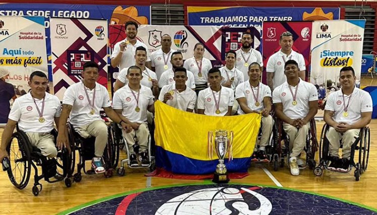Selección Colombia de baloncesto en Silla de ruedas 