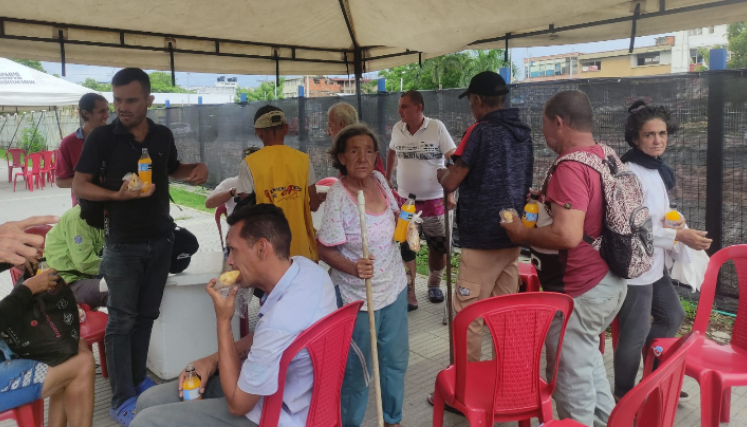 Comida habitantes de calle