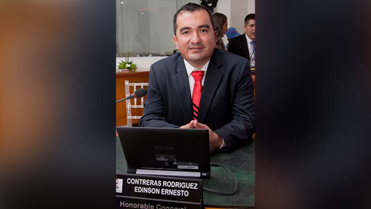 Concejal Edison Contreras, de Todos por Cúcuta