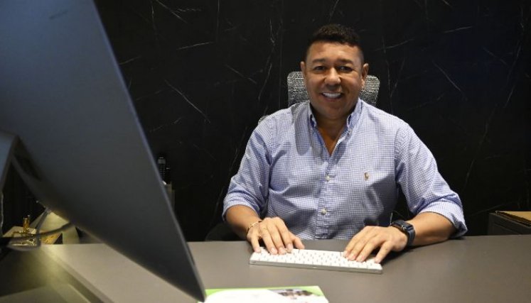 Arvey Duque Villamizar es el fundador y gerente de la empresa. / Fotografía: Jorge Gutiérrez