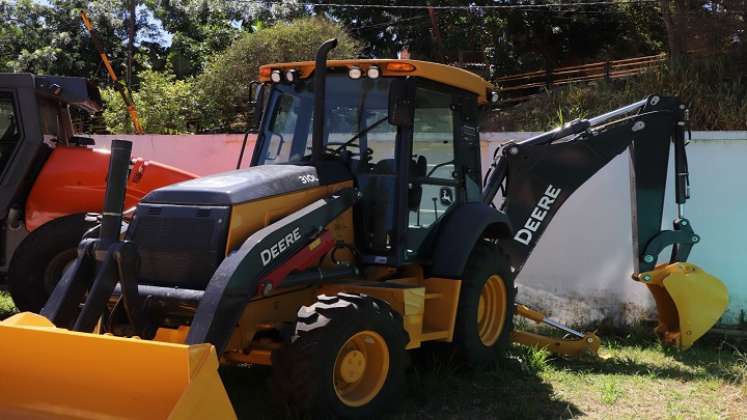 El recibo oficial de la maquinaria se llevó a cabo en la Plaza de Ferias. / Foto La Opinión.