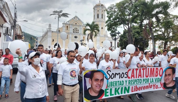 Un vehemente llamado hizo el alcalde de Convención para mitigar el flagelo del secuestro y la extorsión en el Catatumbo./ Foto: Cortesía