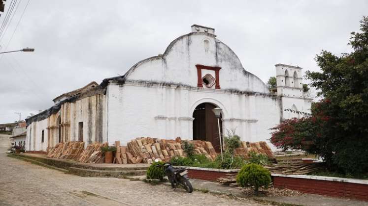 Los recursos aportados para el arreglo del templo son del municipio./ Foto Cortesía / La Opinión