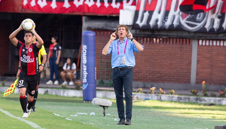 Rubén Tanucci, técnico del Cúcuta Deportivo. 