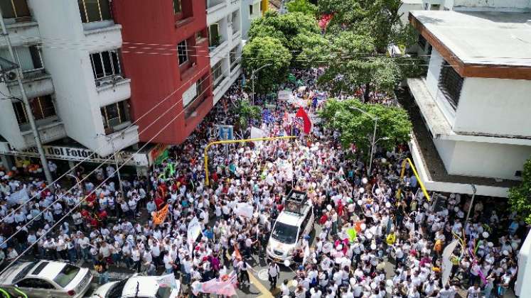 William Villamizar se inscribió como candidato a la Gobernación de Norte de Santander./Foto cortesía