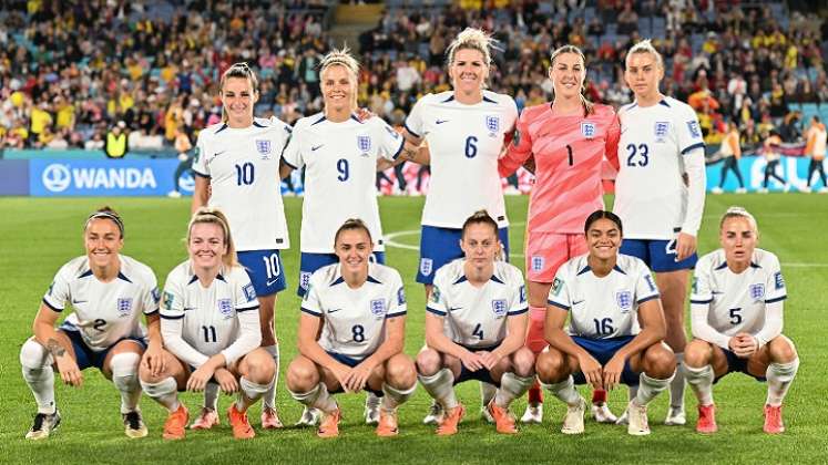 Esta es la selección de Inglaterra femenina, vigente campeona de la Eurocopa.