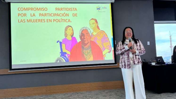 La participación de las mujeres para las elecciones de octubre sigue siendo baja./Foto cortesía