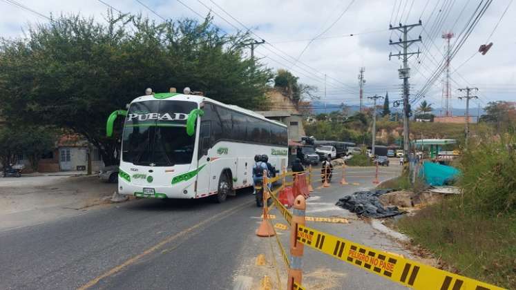 Transportadores reclaman inversión para remediar falla geológica.