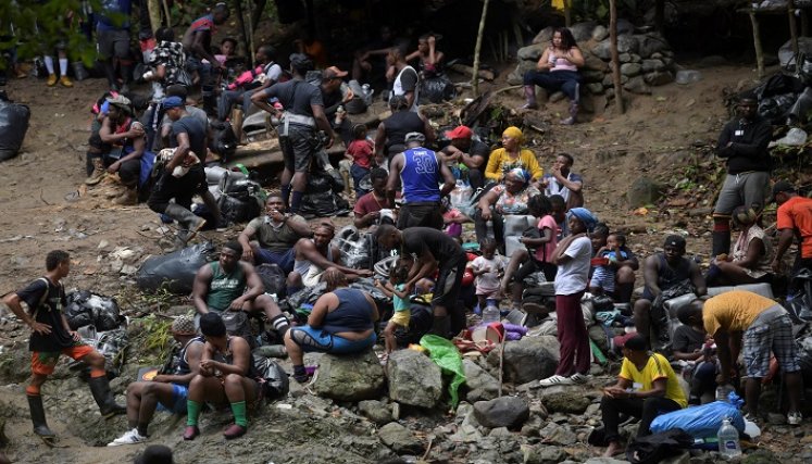Migración por la selva del Darién