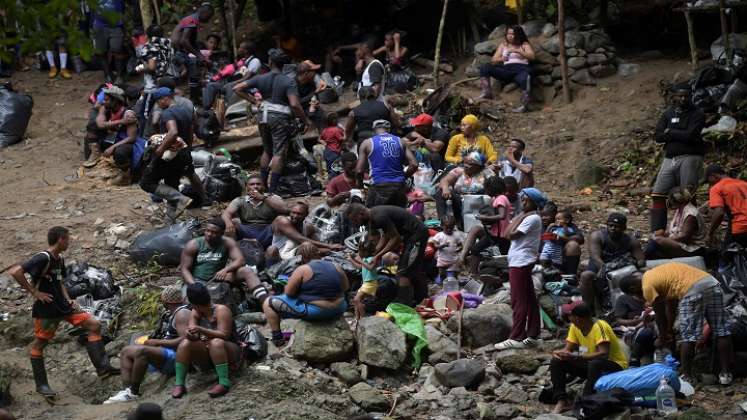 Migración por la selva del Darién