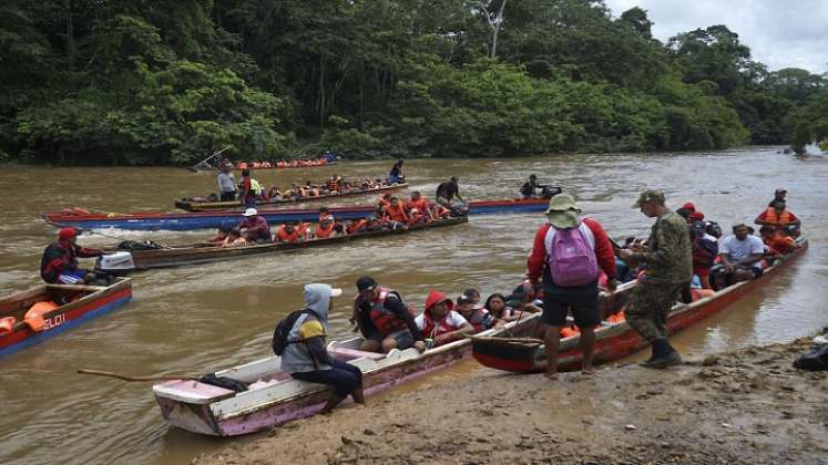 Migración por el Darien