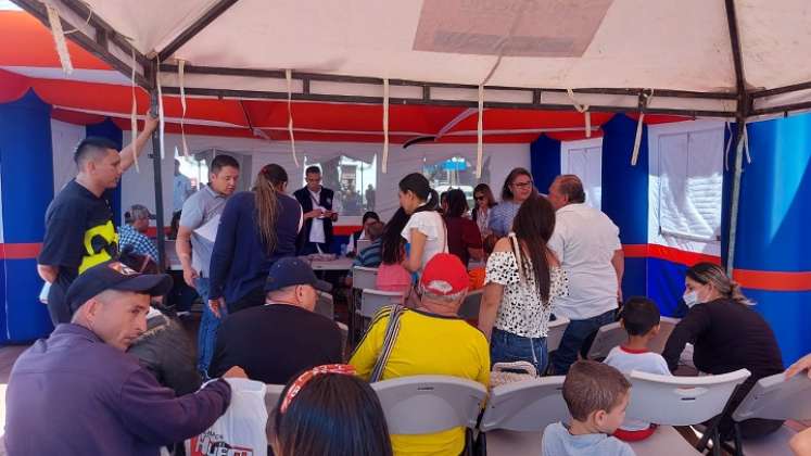 Desde muy temprano la brigada interinstitucional llegó a Ocaña./ Fotos La Opinión.