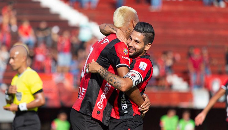 Julián Anaya y Jhonathan Agudelo, Cúcuta Deportivo. 