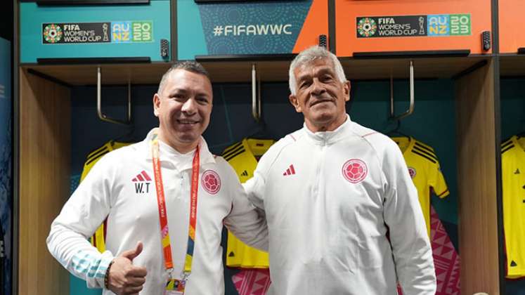 Omar Espinosa, utilero de la Selección Colombia femenina